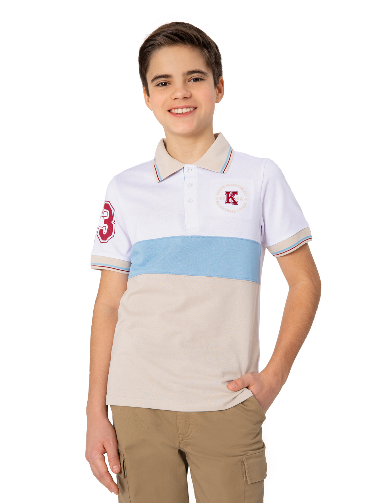 Футболка-поло артикул:NJBCT22-00-1