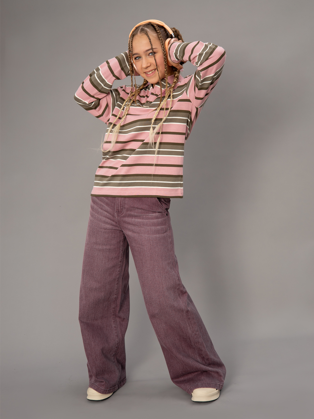 Брюки джинсовые артикул:OJGCP17-T2-4