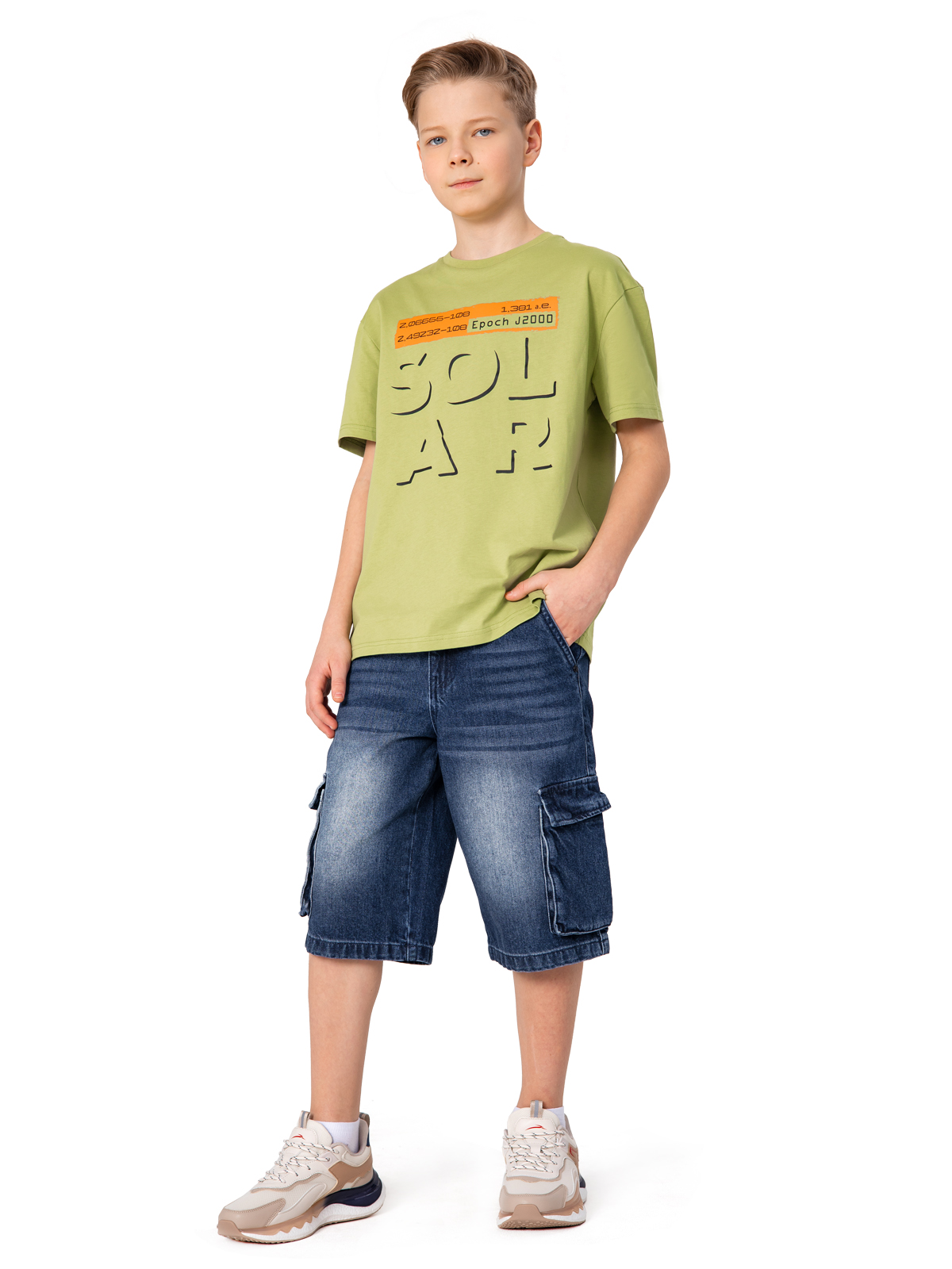 Шорты джинсовые артикул:NJBCH14-Z3-1