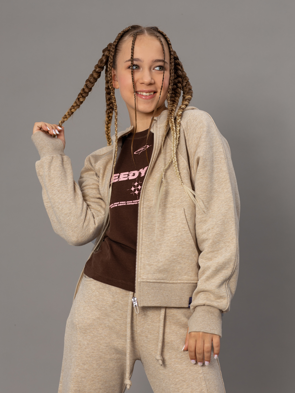 Толстовка трикотажная артикул:OJGCJ03-T1-1