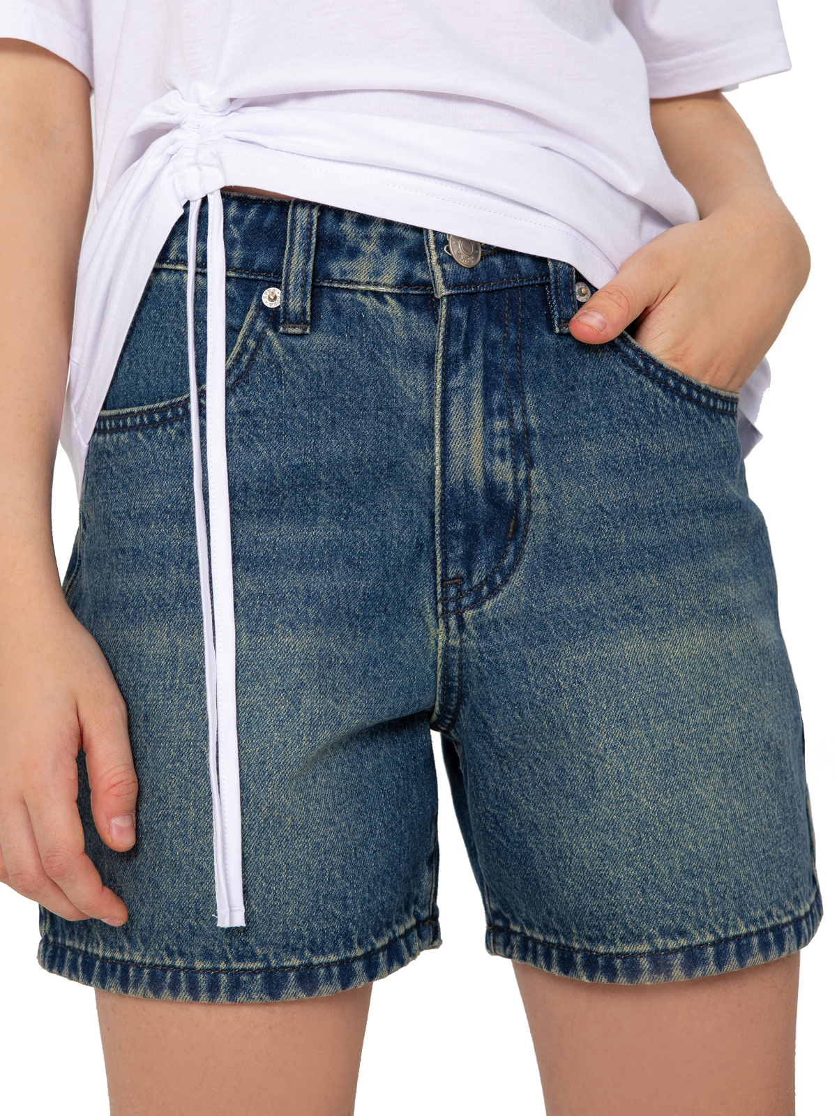 Шорты джинсовые артикул:NJGCH09-Z4-3