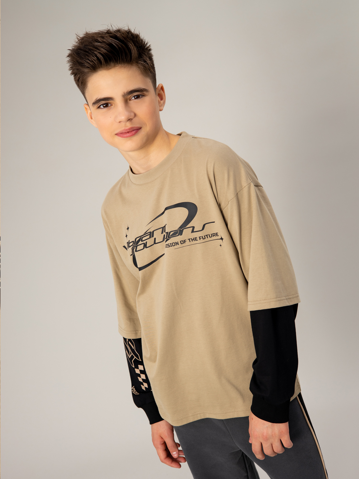 Лонгслив артикул:OJBCL04-T1-1