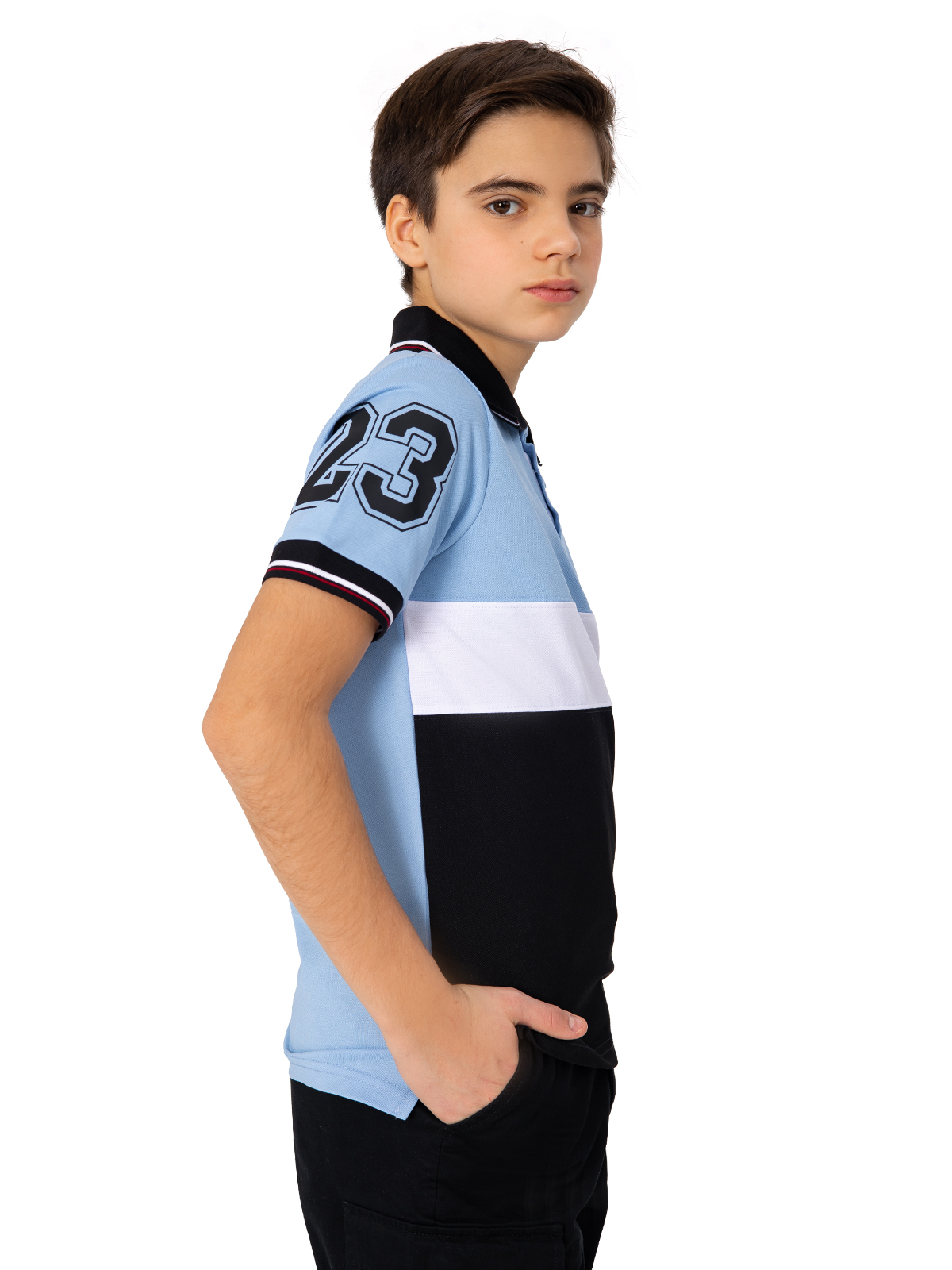 Футболка-поло артикул:NJBCT22-Z2-3