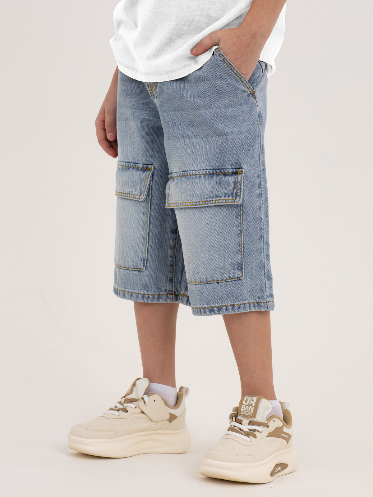 Шорты джинсовые артикул:PJBCH08-Z2-4