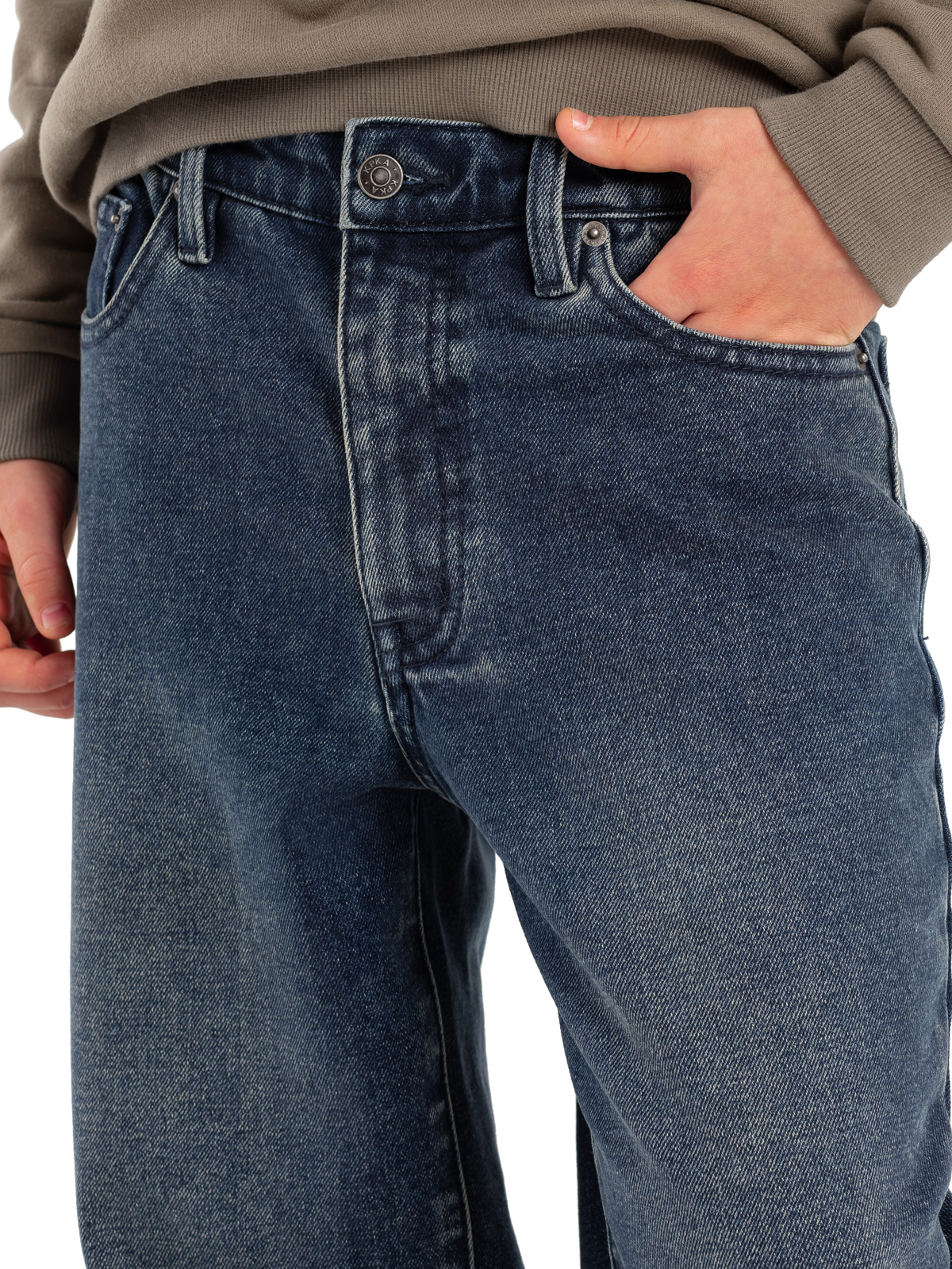 Брюки джинсовые с начесом артикул:MJBCP09-Z4-4