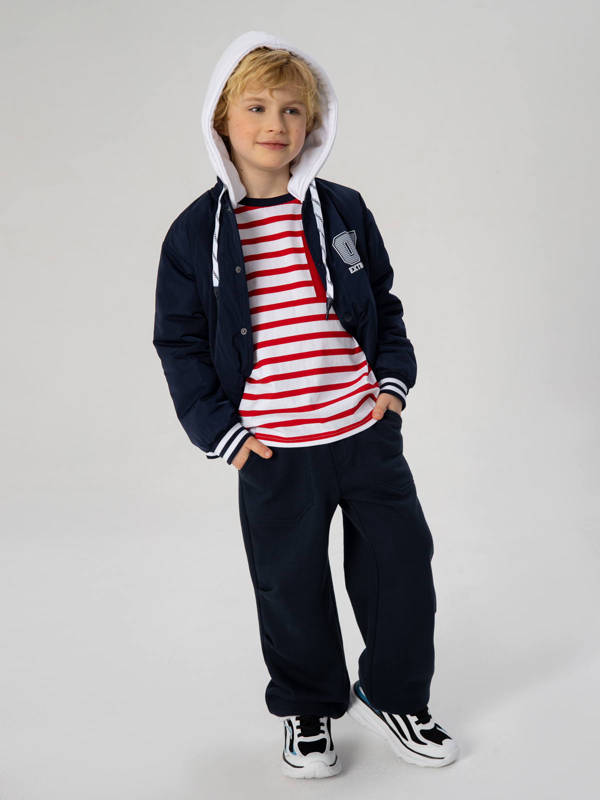 Лонгслив артикул:PKBCL01-WH-6