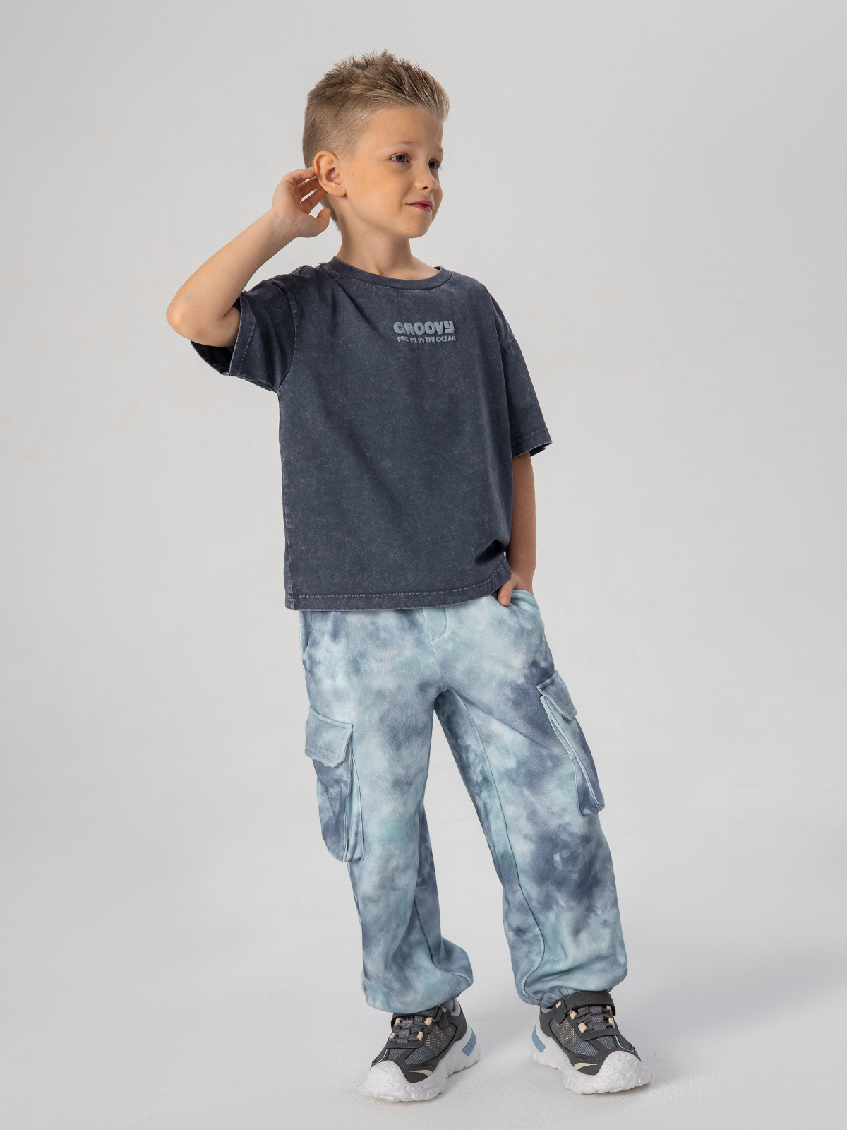 Брюки трикотажные артикул:PKBCP06-QW-12