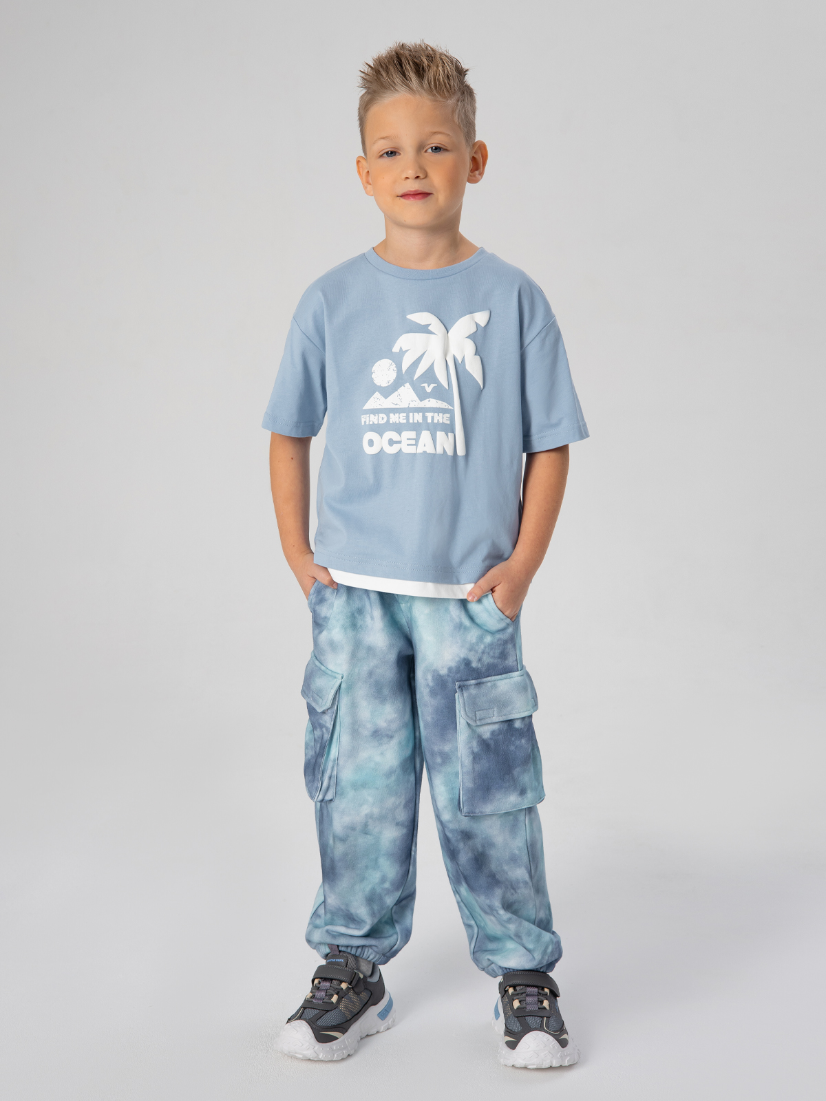 Брюки трикотажные артикул:PKBCP06-QW-1