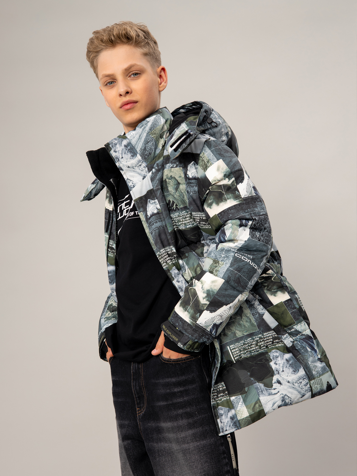 Куртка зимняя артикул:OJBCK20-64-3