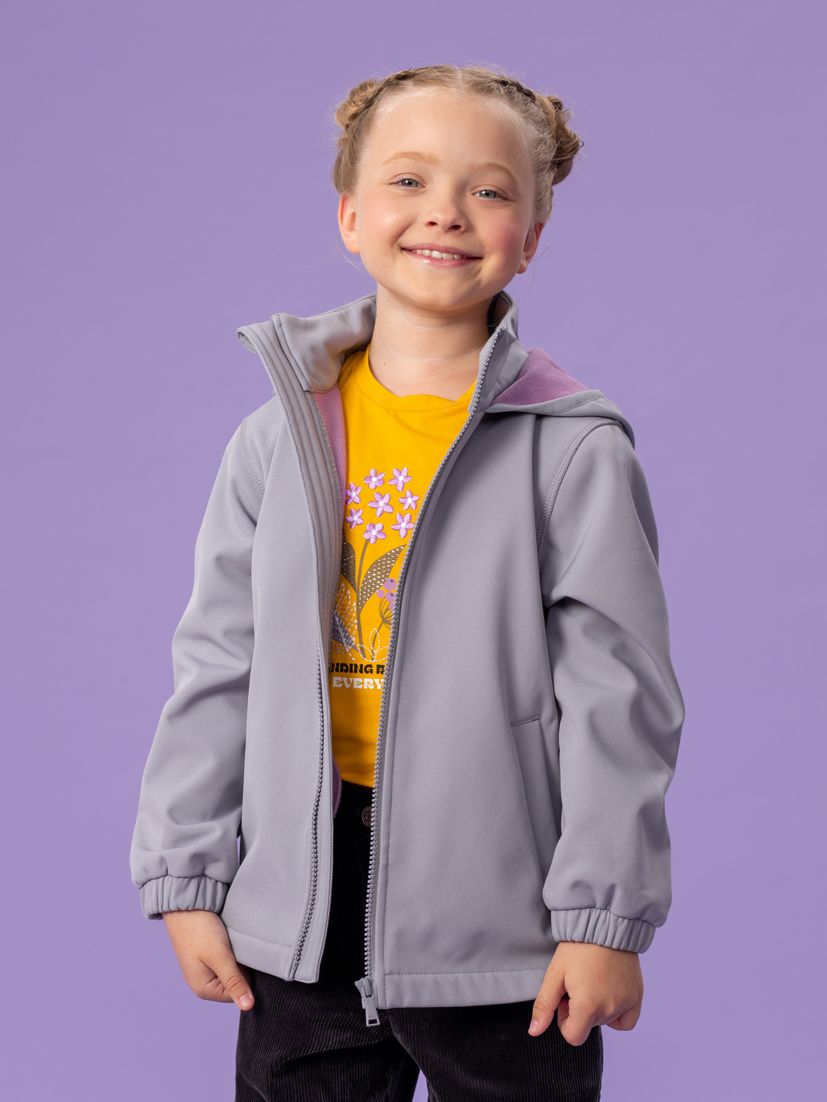 Куртка демисезонная, софтшелл артикул:OKGCK13-91-3