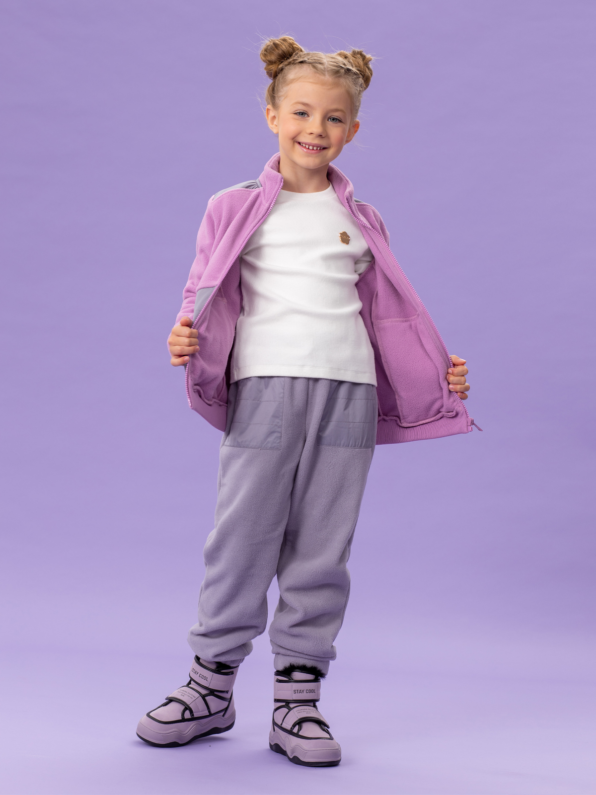 Брюки флисовые артикул:OKGCP16-91-3