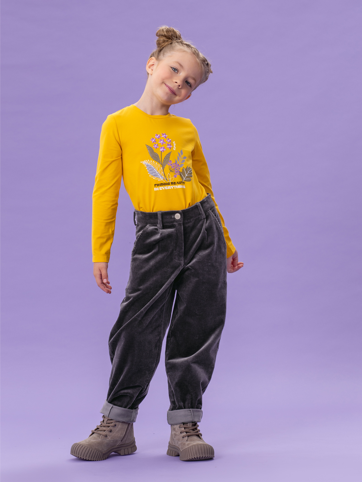 Брюки вельветовые артикул:OKGCP12-93-5