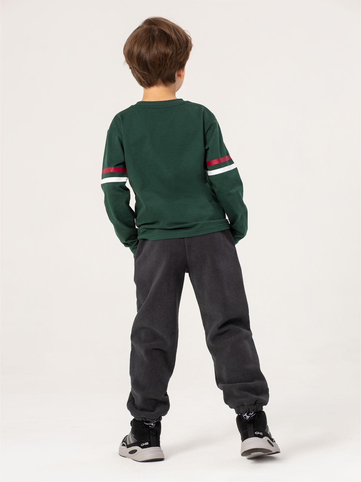 Брюки вельветовые на флисе артикул:OKBCP11-93-2