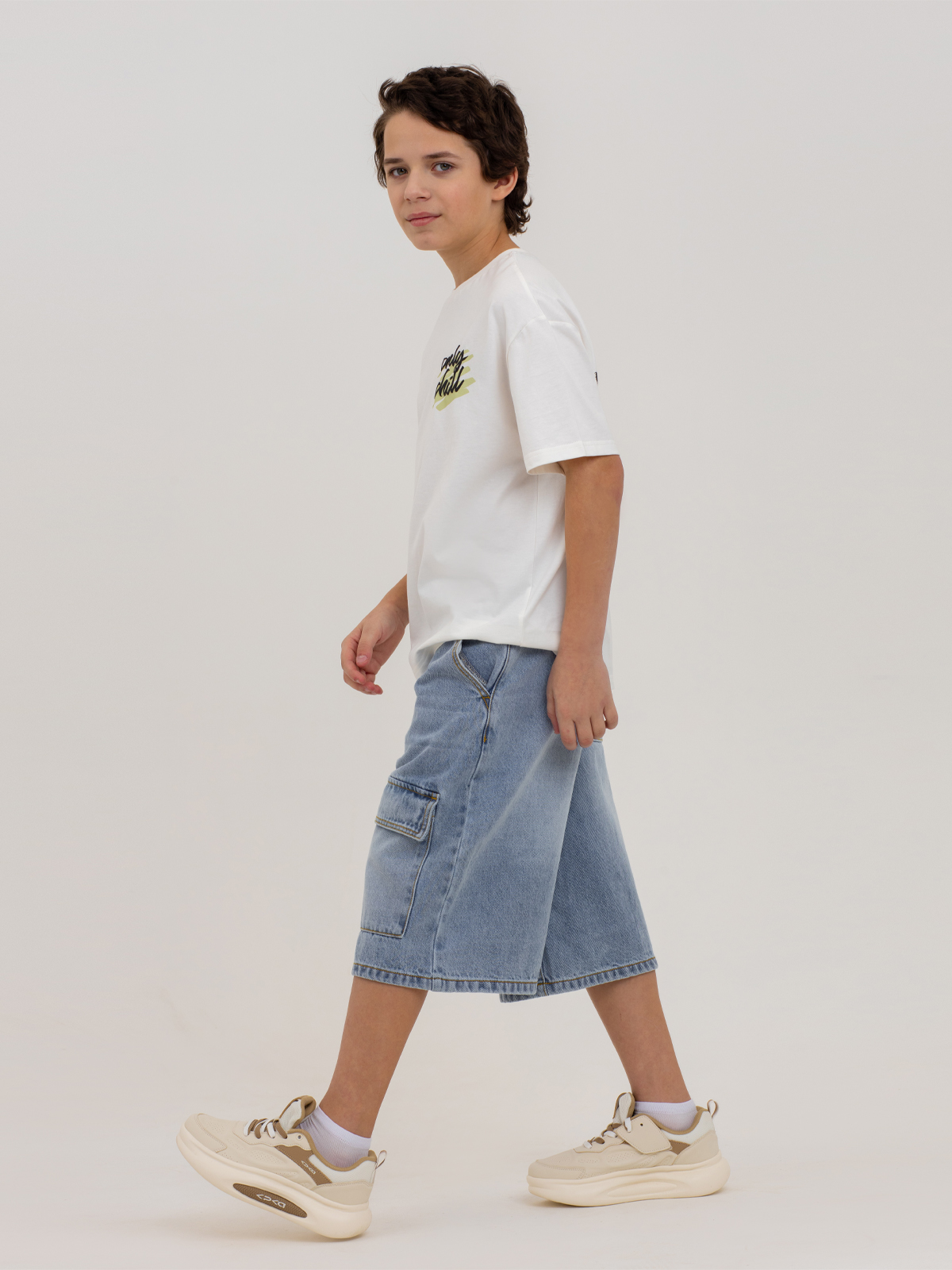 Шорты джинсовые артикул:PJBCH08-Z2-3