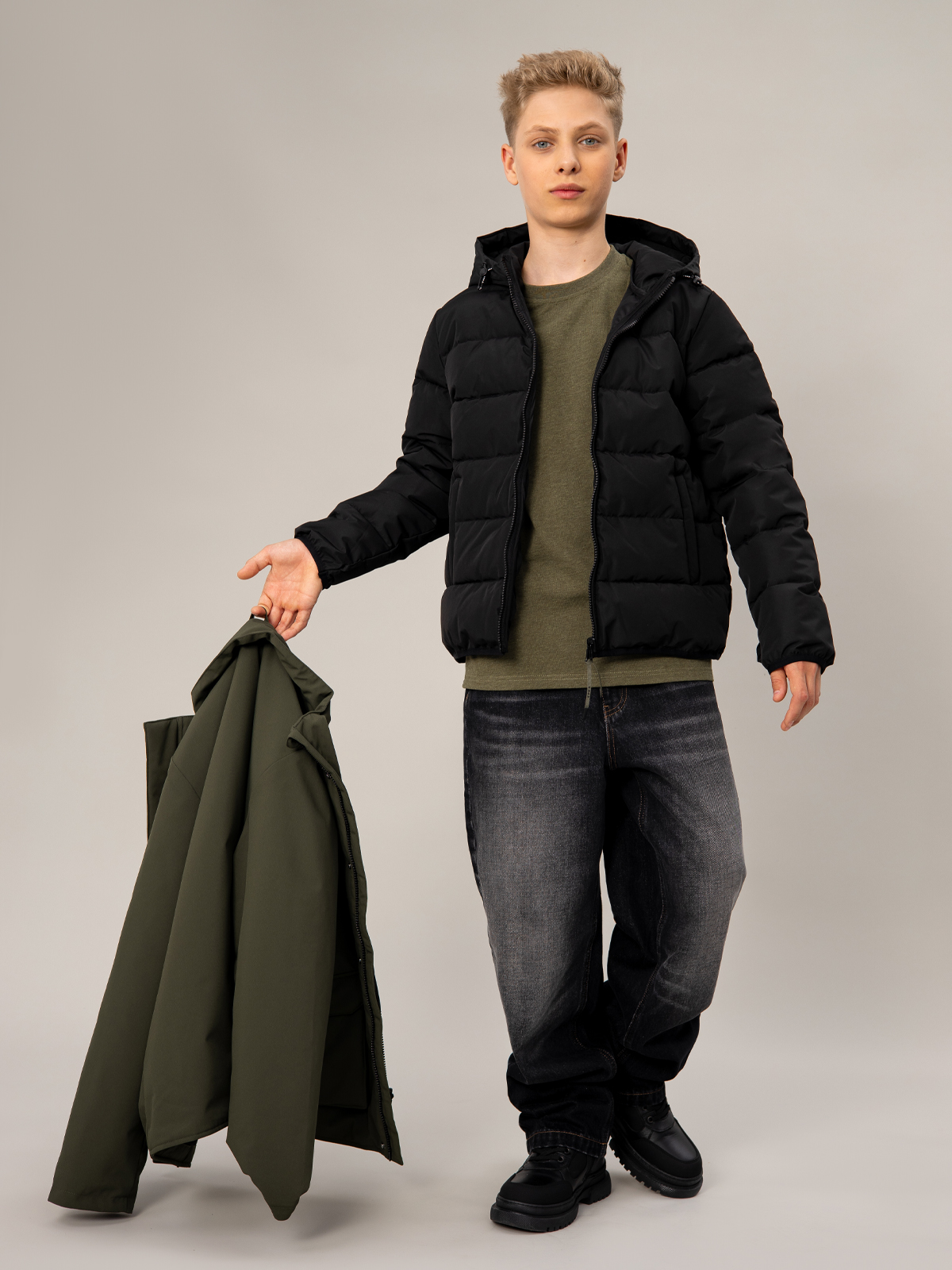 Куртка демисезонная 2-в-1 артикул:OJBCK09-64-5