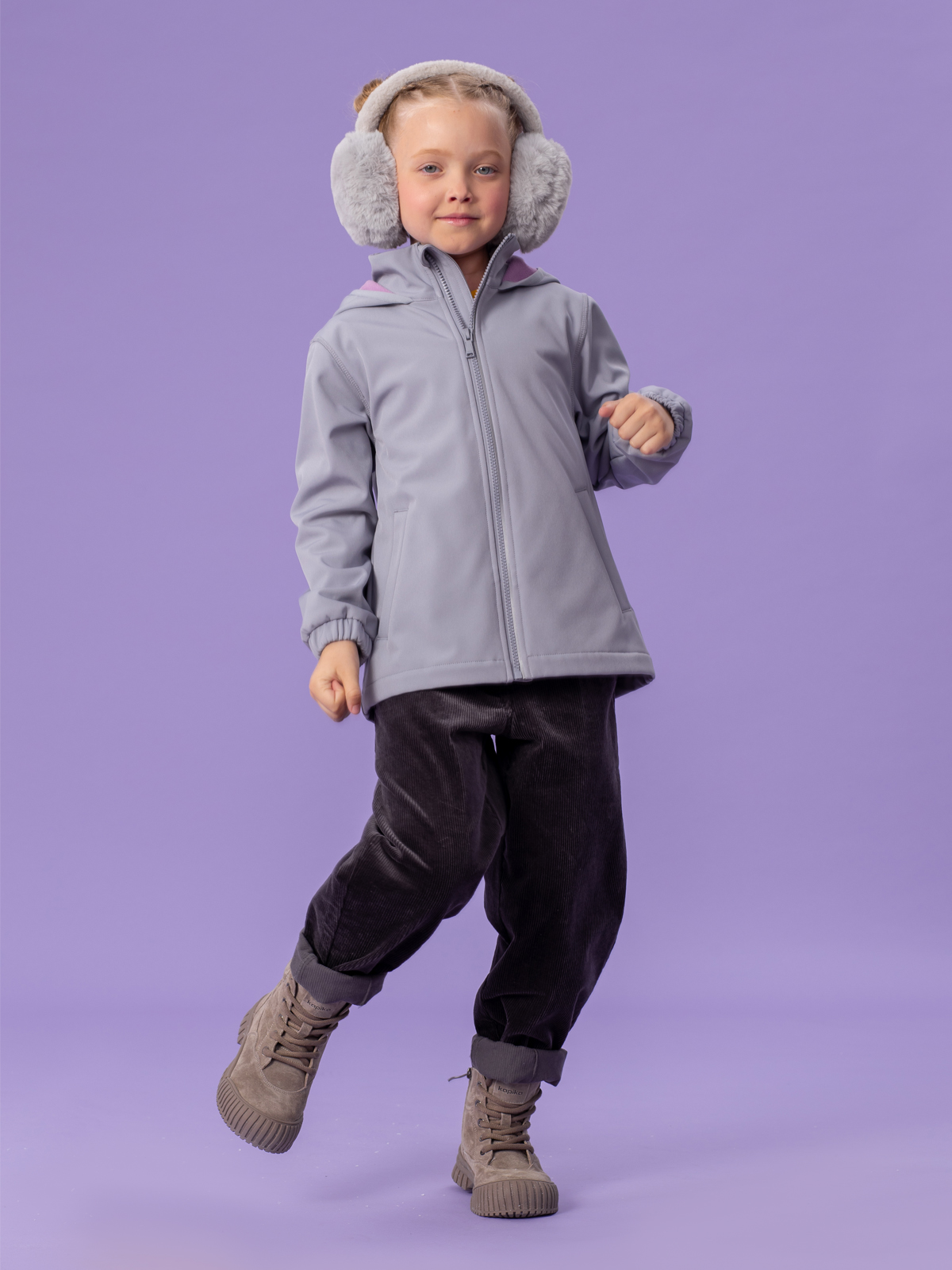 Куртка демисезонная, софтшелл артикул:OKGCK13-91-5