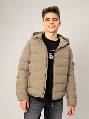 OJBCK14-T1 Куртка демисезонная(бежевый) 134-170(134/140/146/152/158/164/170)