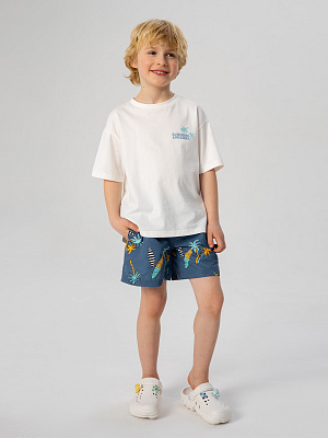 PUBSB09-93 Шорты плавательные(серый) 98-140(98/104/110/116/122/128/134/140)