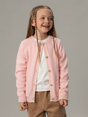 OKGCE06-80 Кардиган(розовый) 92-128(92/98/104/110/116/122/128)