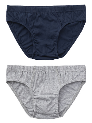 NUBLP03-MA Набор трусов-плавок (т.синий/серый) 1-16 (1-2/2-3/3-4/5-6/7-8/9-10/11-12/13-14/15-16)