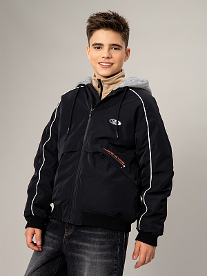 OJBCK19-99 Куртка демисезонная(черный) 134-170(134/140/146/152/158/164/170)