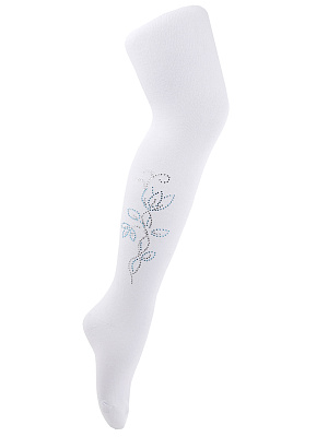 IKGAT03-00 Колготки 122-152 (110-116/122-128/134-140/146-152) белый