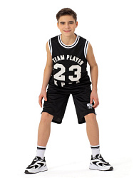 NJBCM02-99 Майка(черный) 134-170(134/140/146/152/158/164/170)