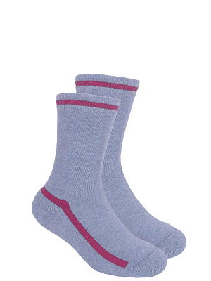 FKUAS02-2M Носки махровые 29-38 () голубой