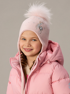 GHAT-3003-80 Шапка(розовый) 50-52/52-54(50-52/52-54)