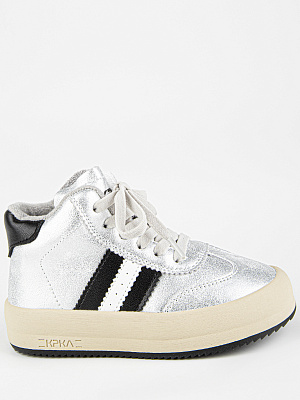 52595ук-2 Ботинки (серебряный) 26-30 (5 пар)