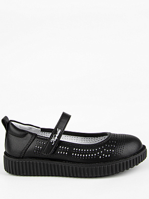 231058пн-1 Туфли (черный) 30-37 (8 пар)