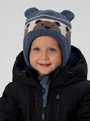 BHAT-3010-4M Шапка(джинс) 44-48(44-46/46-48)