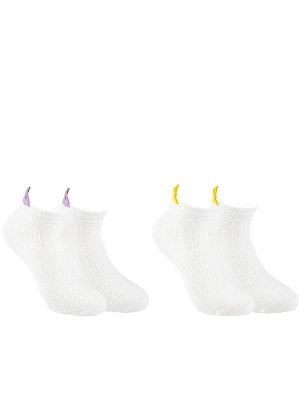 LKGAS05-WW Носки 26-38 (26-28/29-31/32-34/35-38) белый