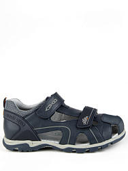 33779п-30 Туфли летние (синий-серый) 31-37 (7 пар)