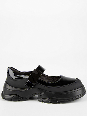 24840п-1 Туфли (черный) 34-38 (5 пар)