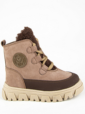 61024т-2 Ботинки (бежевый) 23-27 (5 пар)