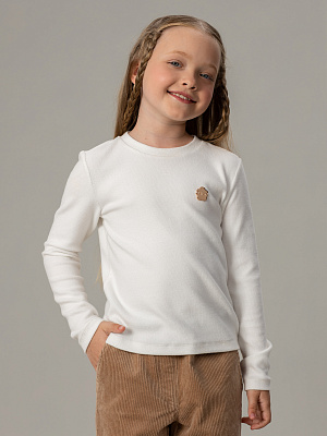 OKGCL03-00 Лонгслив(белый) 92-128(92/98/104/110/116/122/128)