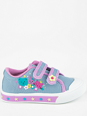 72994-10 Обувь для активного отдыха (серо-голубой) 21-30 (10 пар)