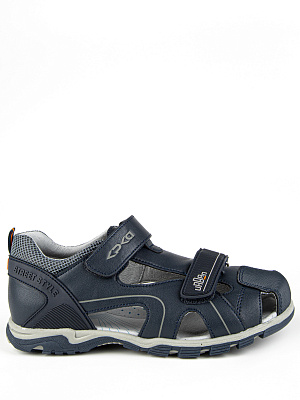 33779п-30 Туфли летние (синий-серый) 31-37 (7 пар)