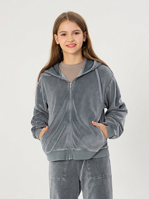 OJGCJ02-91 Толстовка(серый) 134-170(134/140/146/152/158/164/170)