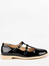 24745п-2 Туфли (черный-бежевый) 34-39 (6 пар)