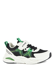 73946-30 Обувь для активного отдыха (черный-зеленый) 30-37 (8 пар)