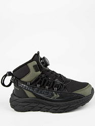 731204су-1 Ботинки (черный-хаки) 31-35 (5 пар)