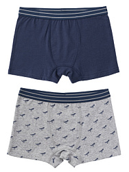 NUBLP01-MA Набор трусов (т.синий/серый) 1-8 (1-2/2-3/3-4/5-6/7-8)