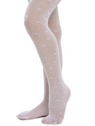 JPGAT08-00 Колготки 110-140 (110-116/122-128/134-140) белый