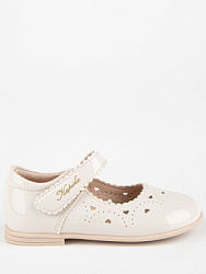 21414п-3 Туфли (бежевый лак) 21-25 (5 пар)