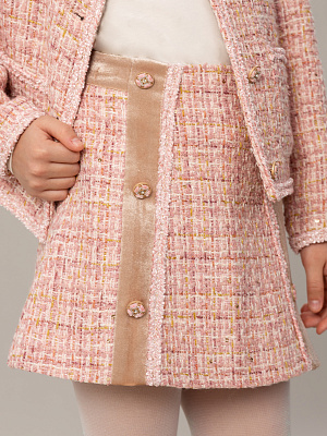 OKGCS04-80 Юбка(розовый) 92-128(92/98/104/110/116/122/128)