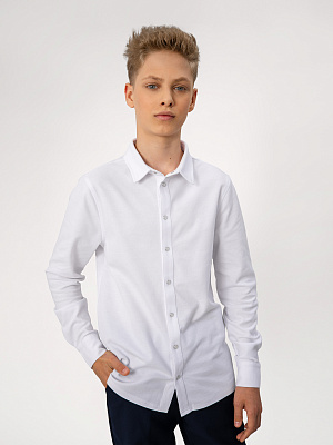 OJBCR02-00 Рубашка(белый) 116-170(116/122/128/134/140/146/152/158/164/170)