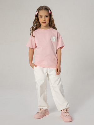 PKGCT10-80 Футболка(розовый) 92-128(92/98/104/110/116/122/128)