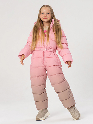 OKGCZ02-80 Комбинезон зимний(розовый) 86-128(86/92/98/104/110/116/122/128)